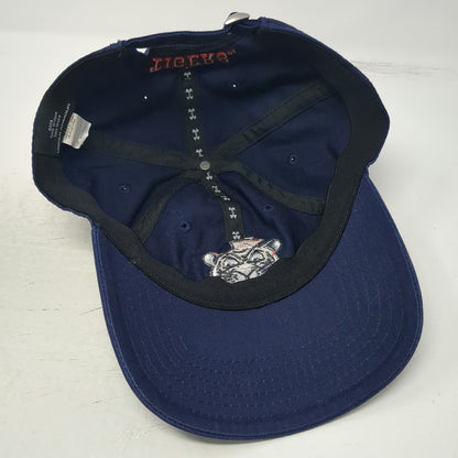 Auburn Tigers NCAA Under Armour Blue One Size Cap Mascot Logo Slideback Hat