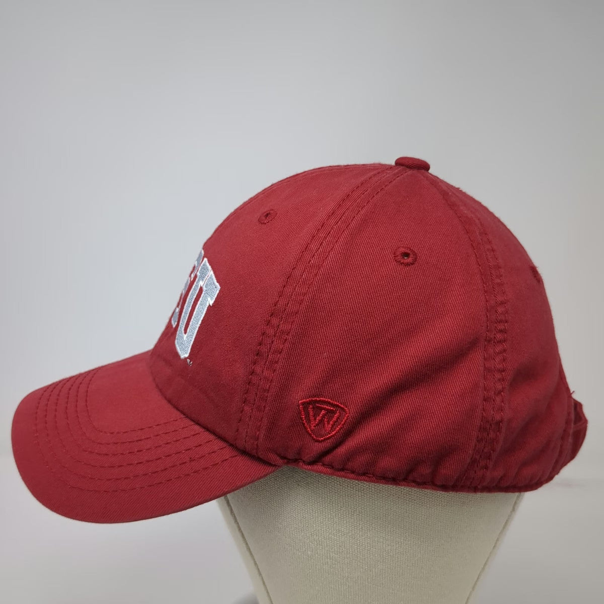 Washington State Cougars NCAA Top of the World Baseball Cap Red Gray OSFM Hat