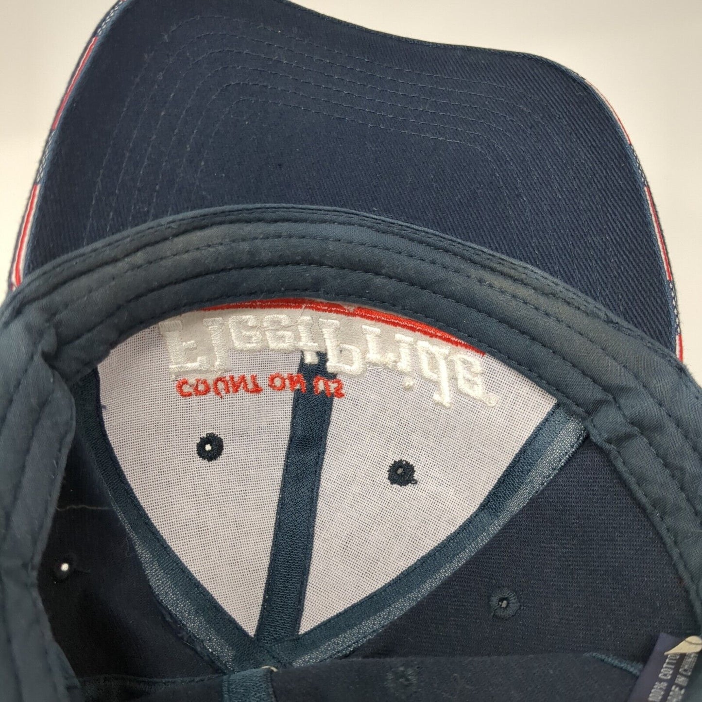 Count On Us Fleet Pride Heavy Duty Experts Strapback Hat Blue OS Adjustable