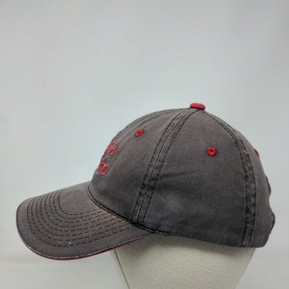 Sushi With Gusto Strapback Hat Black OSFM Adjustable Outdoor Cap