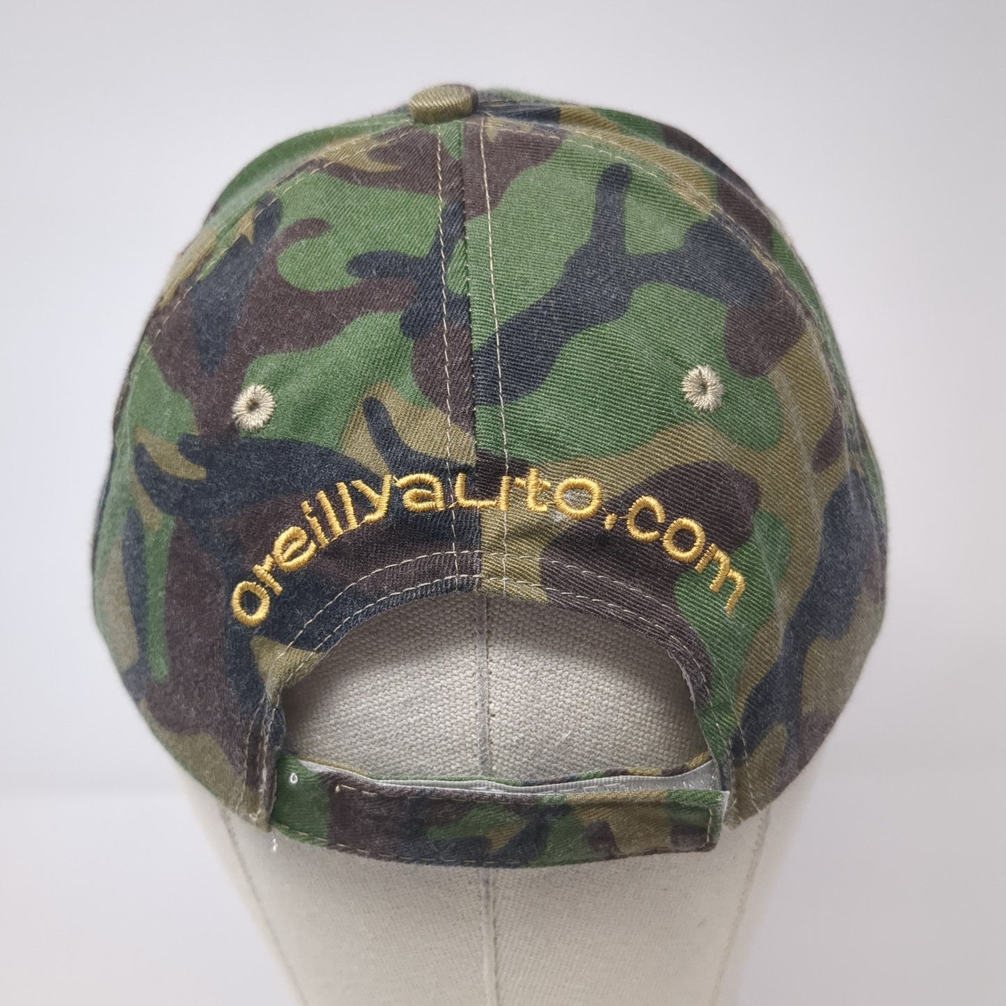 O'Reilly Auto Parts Strapback Hat Multicolor One Size Camouflage