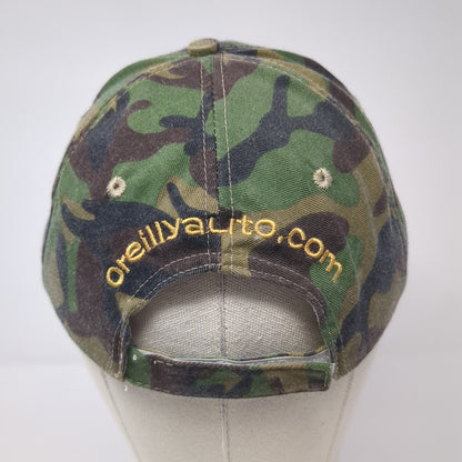 O'Reilly Auto Parts Strapback Hat Multicolor One Size Camouflage