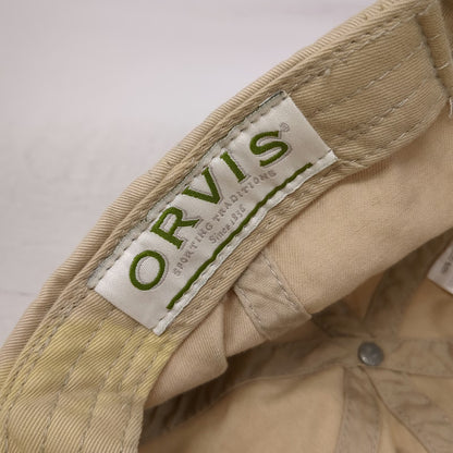 Orvis Baseball Cap Beige One Size World's Best Poppa Golf Bag Adjustable Hat