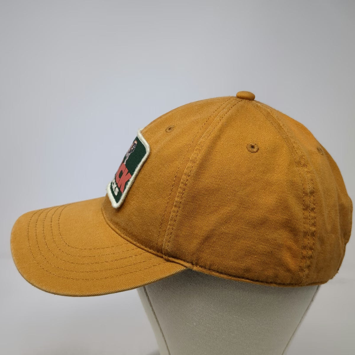 American Needle Mack Trucks Bulldog Baseball Cap Brown One Size Strapback Hat