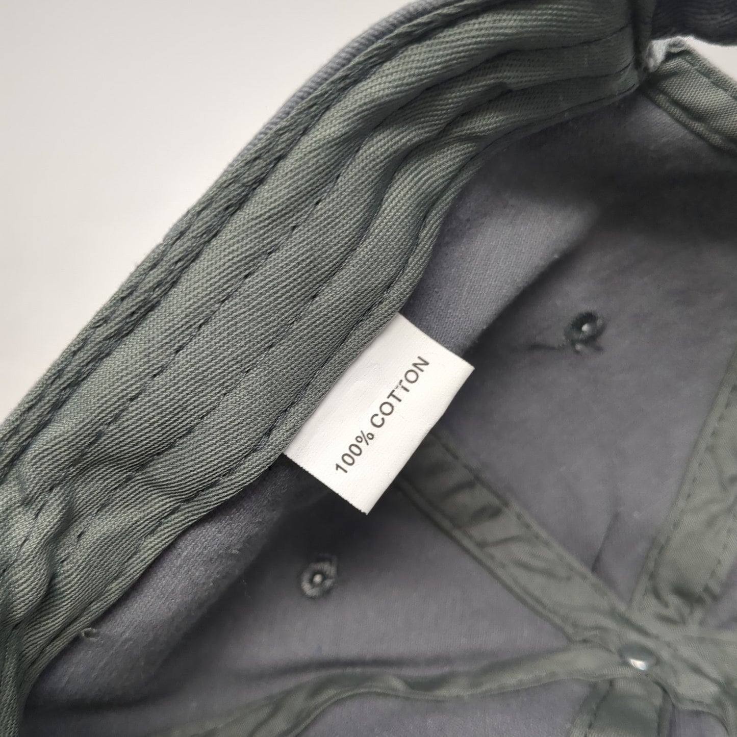 Bigfoot Slideback Hat Gray One Size Adjustable 6 Panel Vent Holes