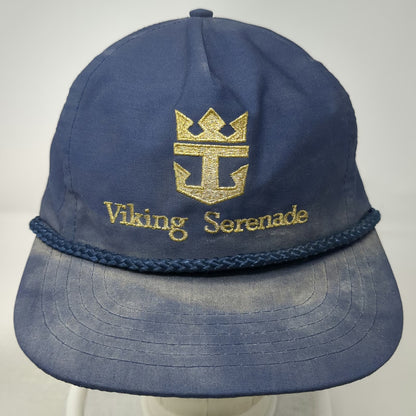 Designer Award 5 Panel Blue Hat One Size Viking Serenade Royal Caribbean Rope