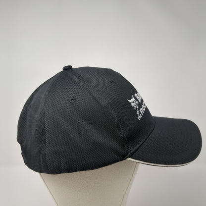 Bobcat of the Rockies Strapback Hat Black One Size Adjustable 6 Panel