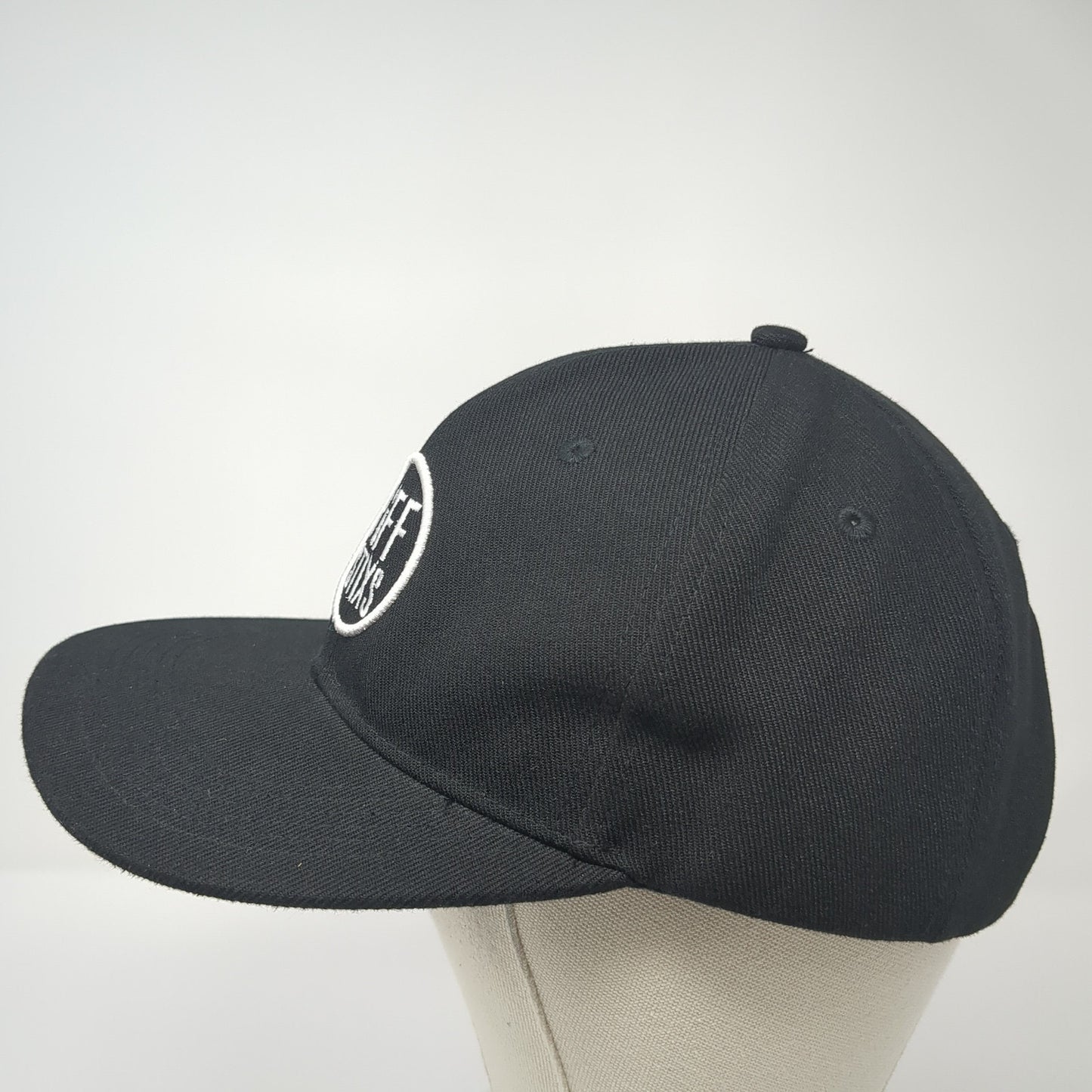 Piff Stixs Snapback Hat Black One Size Adjustable Embroidered 6 Panel