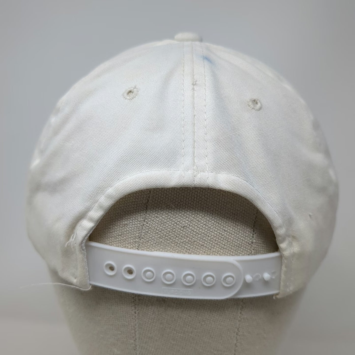 Yupoong 5 Panel White Hat One Size Tricky Tees Snapback Pink Purple Cotton