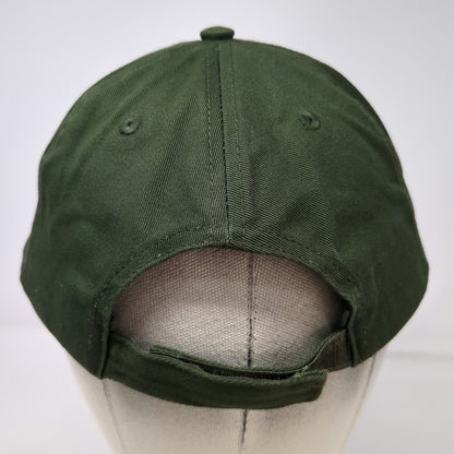 Green One Size Baseball Cap Lone Pine Koala Sanctuary Hat Adjustable Cotton Logo