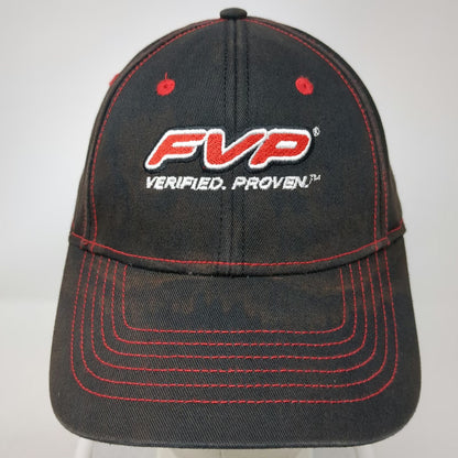KC Caps Baseball Cap Black One Size FVP Verified Proven Contrast Stitching Hat