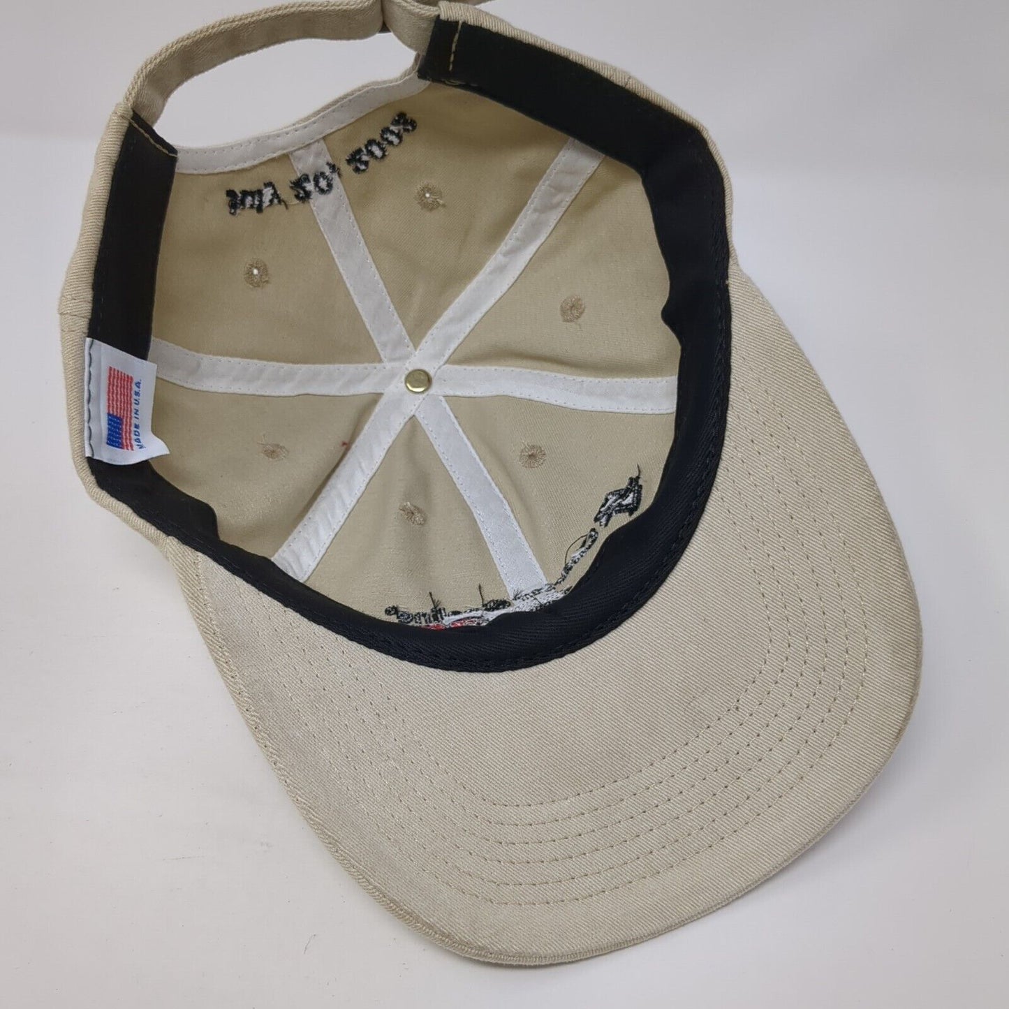 Charter Pipeline 250 Slideback Hat Tan One Size Adjustable Embroidered