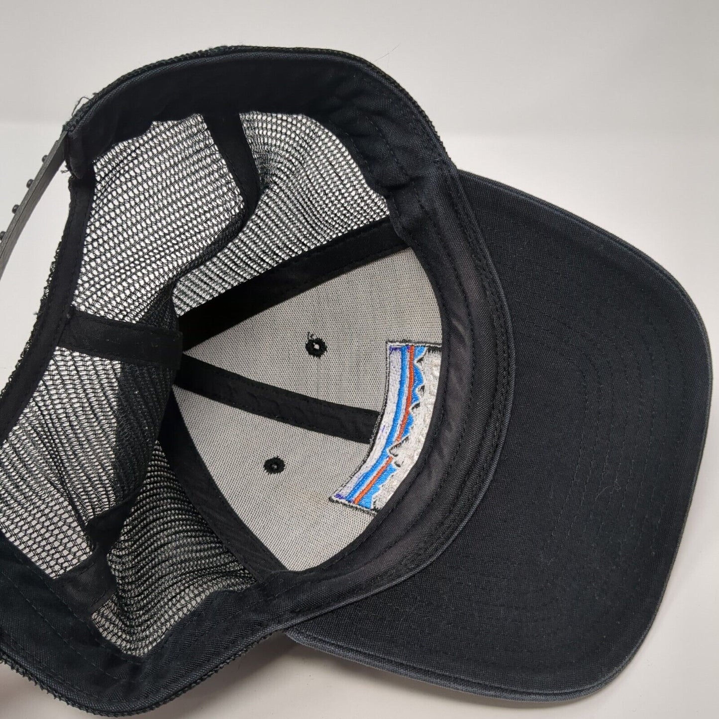 Patagonia Snapback Mesh Back Trucker Hat Black One Size Adjustable