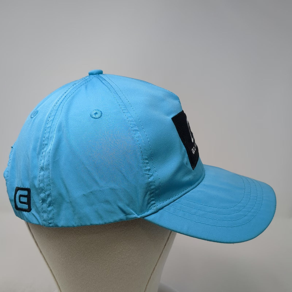Rockwell 5 Panel Blue One Size Performance Snapback Patch Logo Hat Athletic