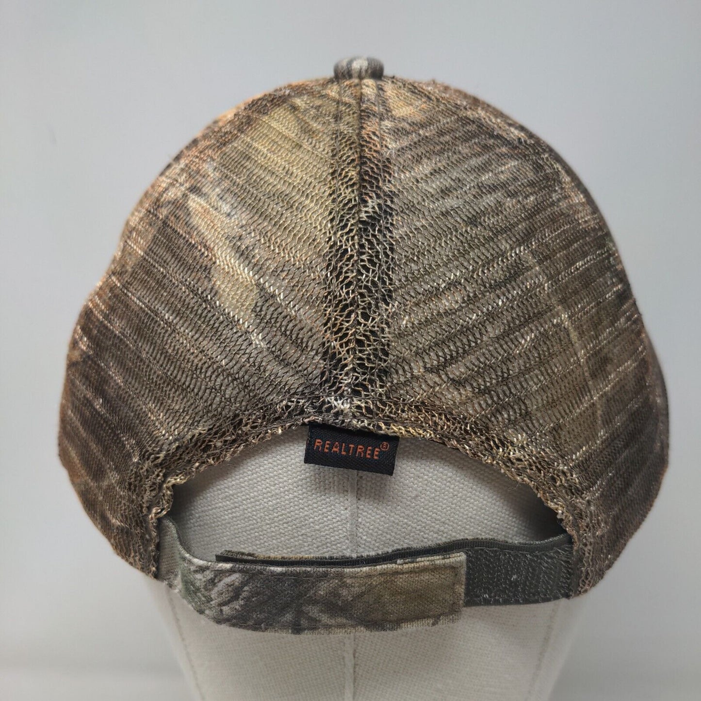 Outdoor Cap Men's Strapback Mesh Back Hat Realtree Camo OSFM Blank