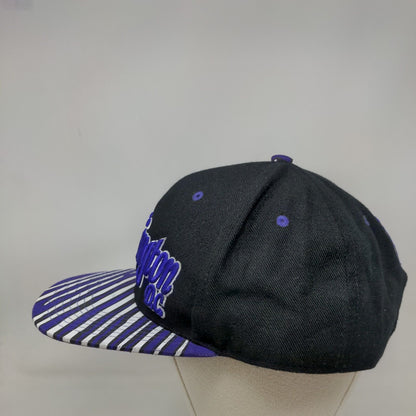 Washington DC Snapback Hat Multicolor One Size Embroidered 6 Panel City Hunter