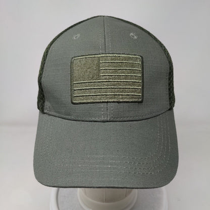 American Flag Mesh Back Fitted Hat Multicolor OSFM Highland Tactical
