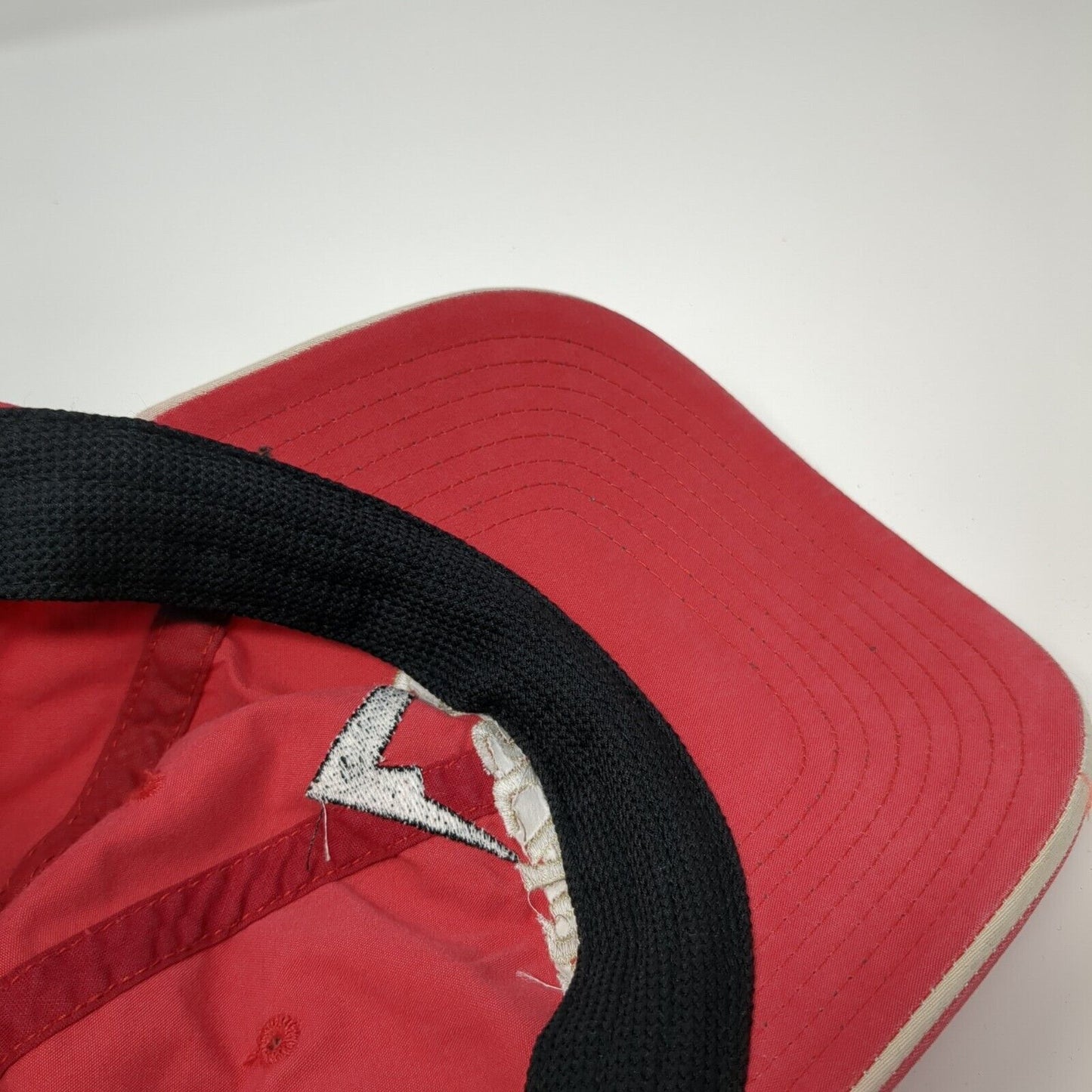 Cascade Enterprises Strapback Hat Red One Size 6 Panel Port Authority