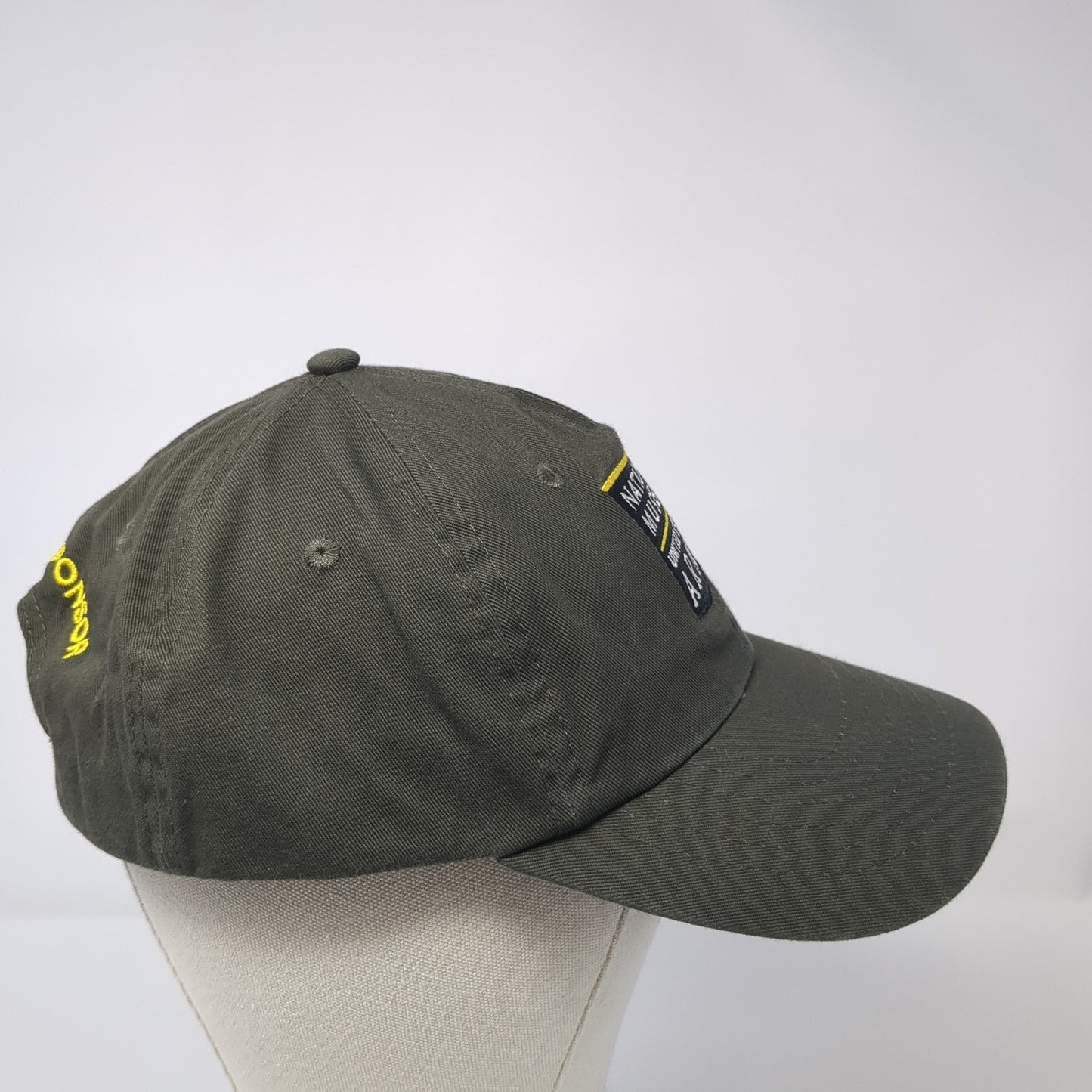 National Museum United States Army Baseball Cap Brown OS Adjustable Embroidered