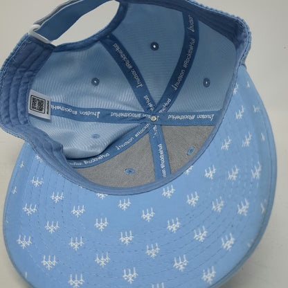d.hudson Baseball Cap Blue One Size Edgewood Tahoe Golf Performance Logo Hat