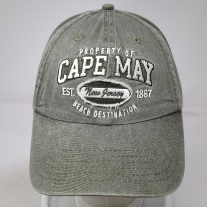 Royal Resortwear Cape May New Jersey Beach Destination Hat Green Baseball Cap