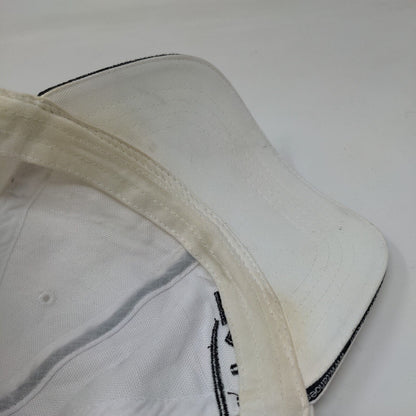 Tahoe Strapback Hat White One Size Embroidered Adjustable 6 Panel