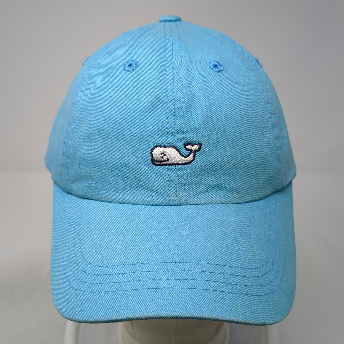 vineyard vines Baseball Cap Blue One Size Whale Logo Cotton Adjustable hat