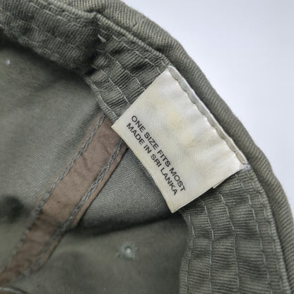 X-Tractable Baseball Cap Green One Size BFT Tuna Logo Fishing Strapback Hat
