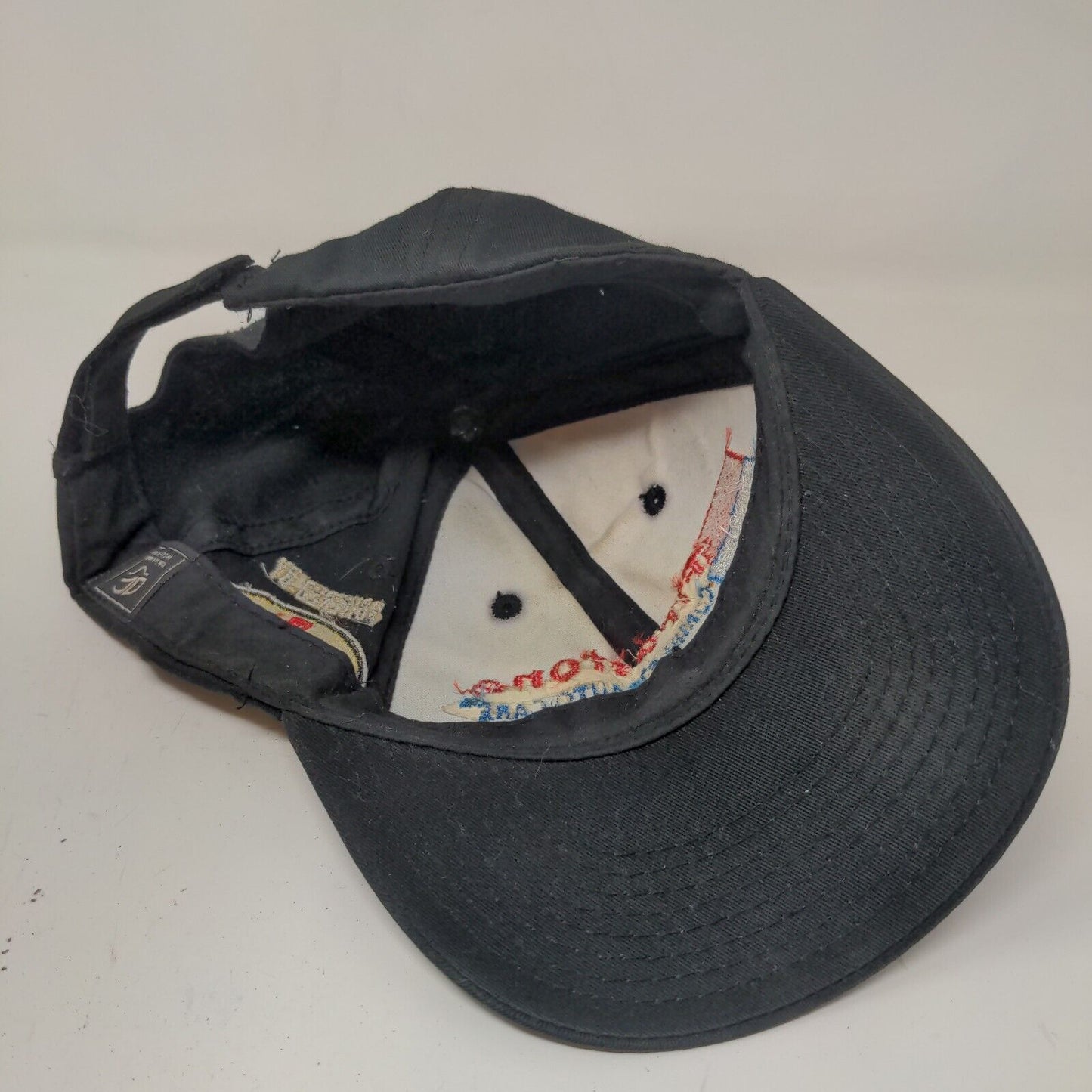 OC Sports Mens Firestone Complete Auto Care Strapback Hat Black OSFA Embroidered