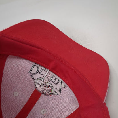 Otto Baseball Cap Red OSFM Dr. JimZ Secret Formula Ladybug Logo Strapback Hat
