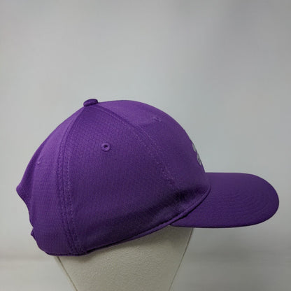 Adidas Women's Strapback Golf Hat Purple OSFW Adjustable Embroidered Polyester