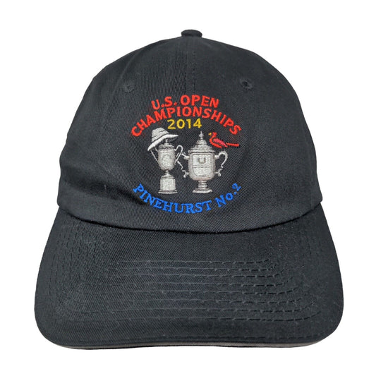 US Open Championships 2014 Pinehurst No. 2 Slideback Hat Black One Size USGA