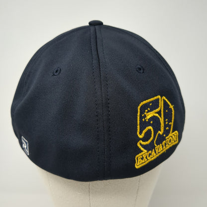 Trojans 5J Excavation Fitted Baseball Cap Blue XL Embroidered Richardson