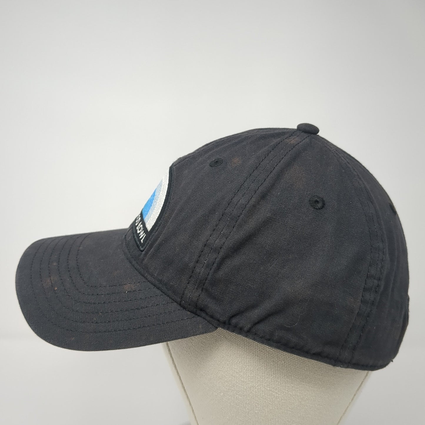 Hollywood Bowl Slideback Hat Black One Size Solid Adjustable Sportiqe