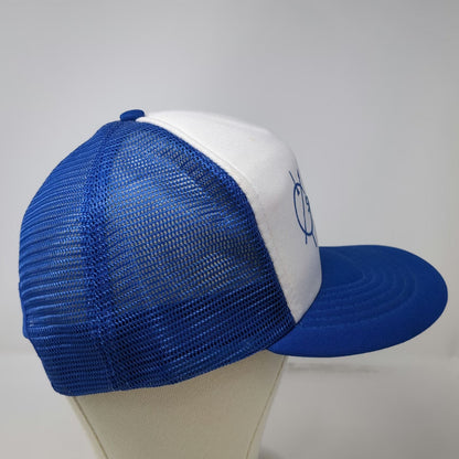 KAP.II Trucker Hat Blue One Size Spencer Fluid Power Industrial Graphic Mesh