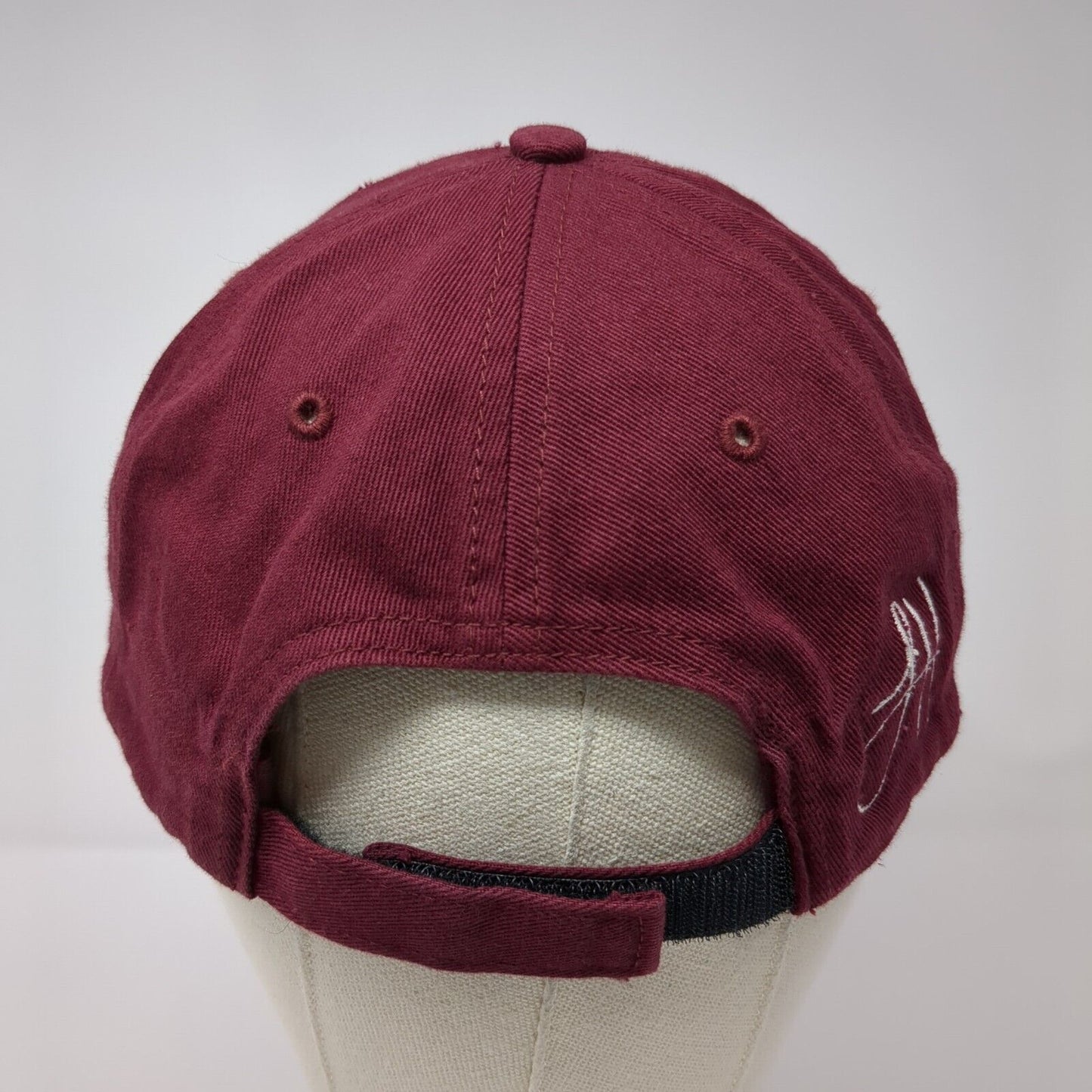Flower Strapback Hat Red One Size Adjustable Embroidered Model R65 Richardson