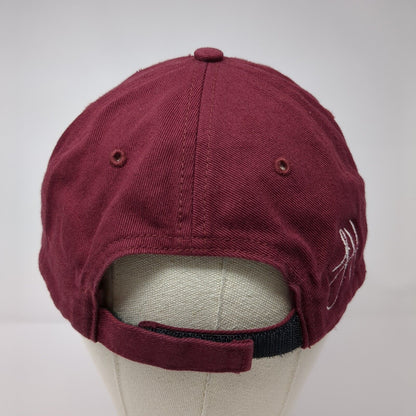 Flower Strapback Hat Red One Size Adjustable Embroidered Model R65 Richardson