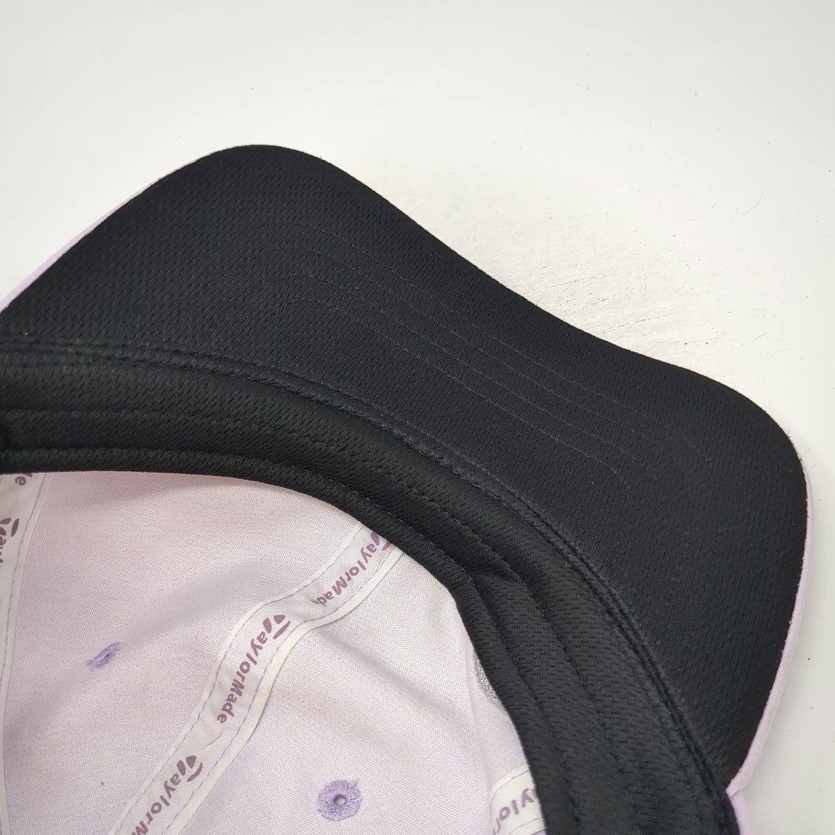 TaylorMade Baseball Cap Purple One Size Hat Polyester Strapback Embroidered Golf