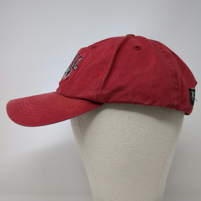 Baseball Hall of Fame Cap Red One Size Cooperstown NY 1939 Strapback Hat Logo