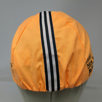 O'Gara 1992 New York City Marathon John Hancock Orange Baseball Cap Hat Vintage