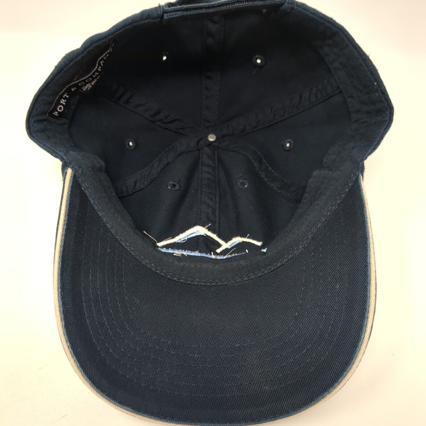 Idaho First Bank Strapback Hat Blue One Size 6 Panel Port & Company