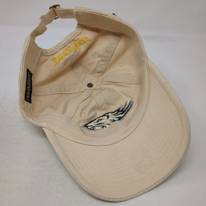 Towson Tigers NCAA Legacy Beige One Size Cap Hat Slideback Embroidered Cotton