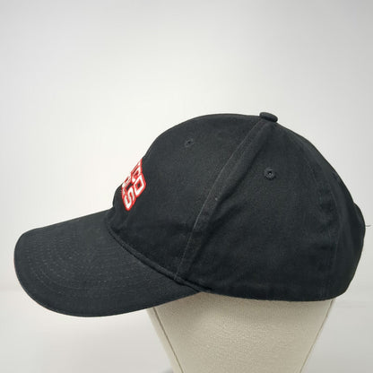 Matco Tools Baseball Cap Black One Size Embroidered Slideback Hat Red Trim