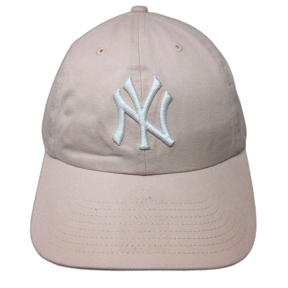 New York Yankees MLB '47 Baseball Cap Pink One Size Slideback Cotton Logo Hat