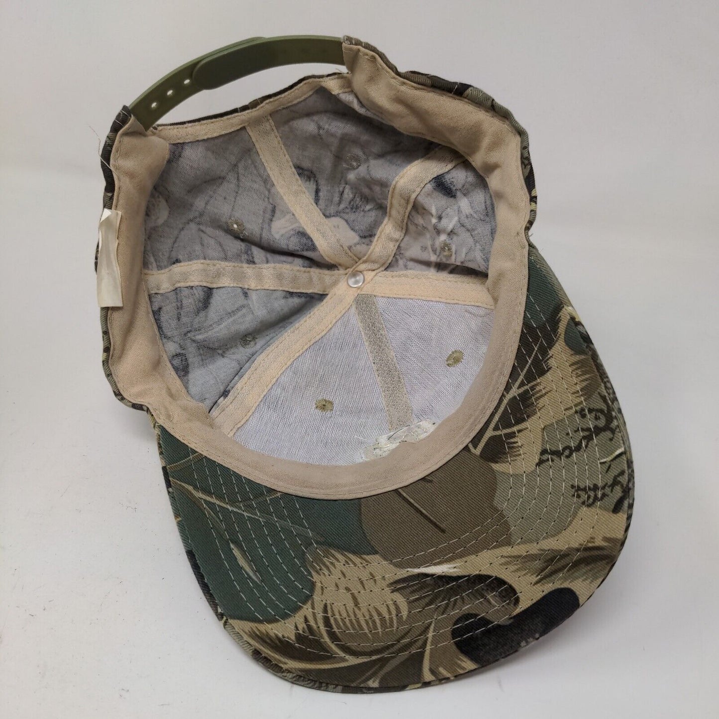 Unbranded Men's Snapback Hat Brown Camo Adjustable Embroidered OR Logo Cotton