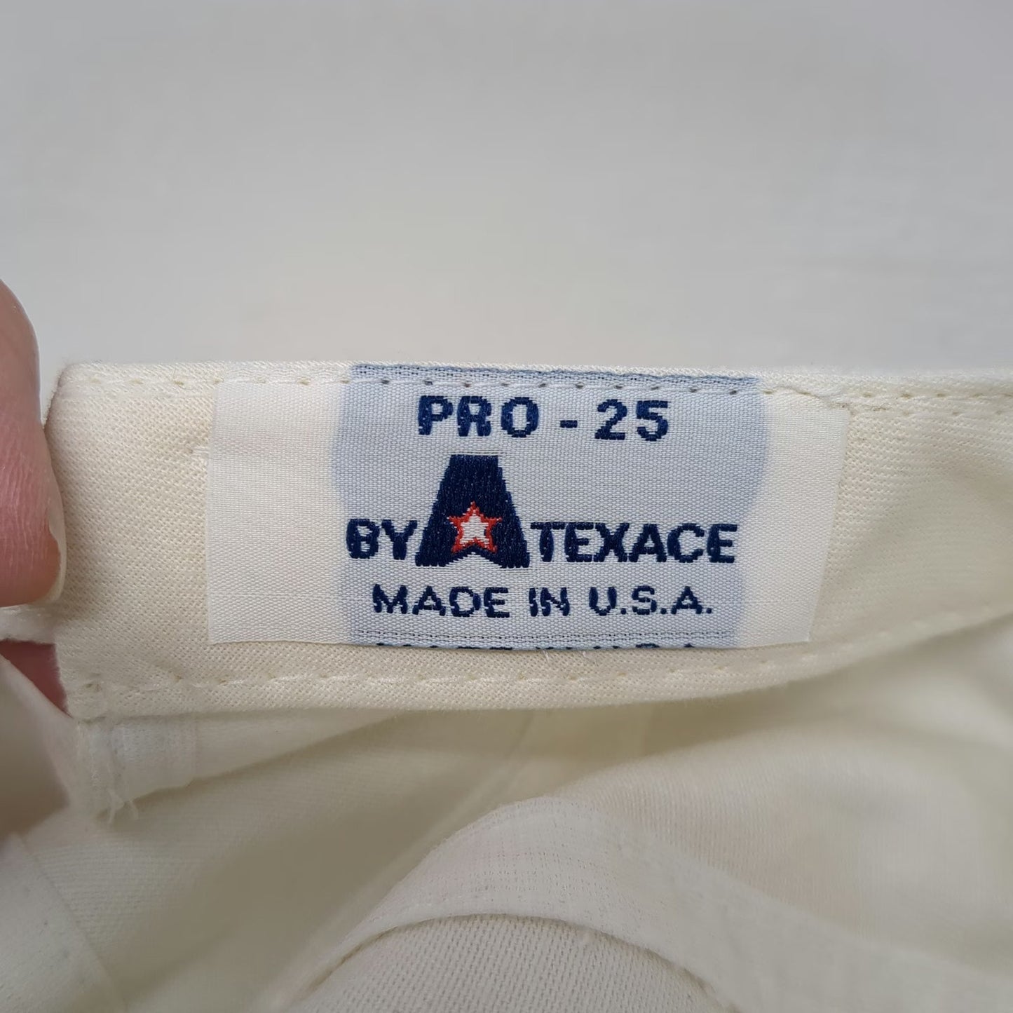 Texace Cap White OSFM Johnny Miller Eagle Signature Golf Hat Vintage Made In USA