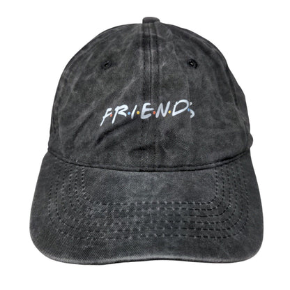 Friends Slideback Hat Gray One Size Adjustable Vent Holes 6 Panel