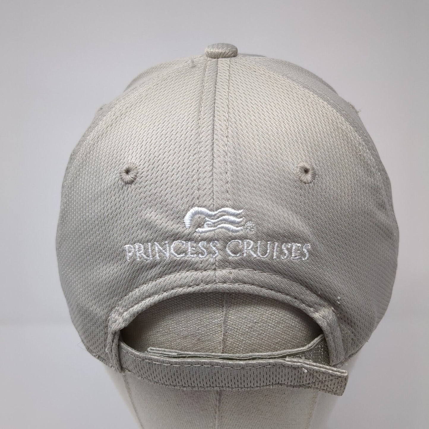 Princess Players Club Tournament Strapback Hat Tan One Size Adjustable