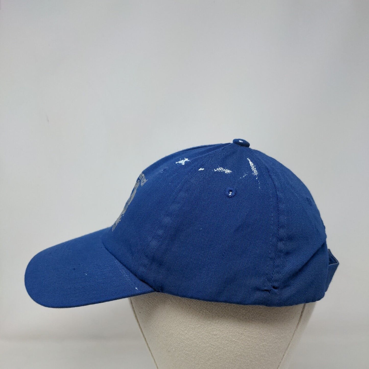 Wolfson Children's Hospital Strapback Hat Blue One Size Adjustable Vented Holes