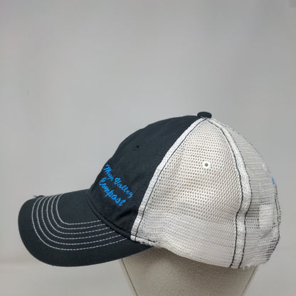 Magic Valley Compost Strapback Trucker Hat Black One Size Adjustable District